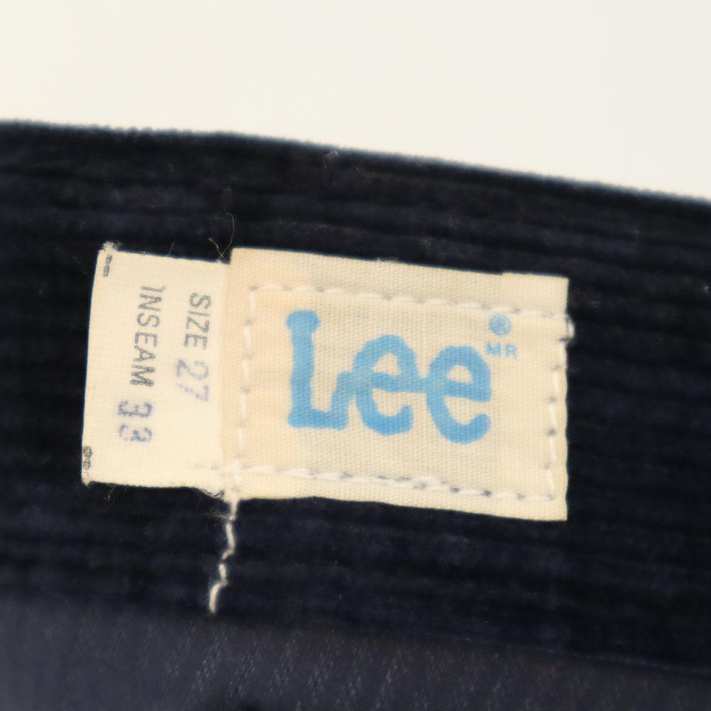 Lee 80s Vintage 42 Talon Corduroy pants w27 Navy Women Used