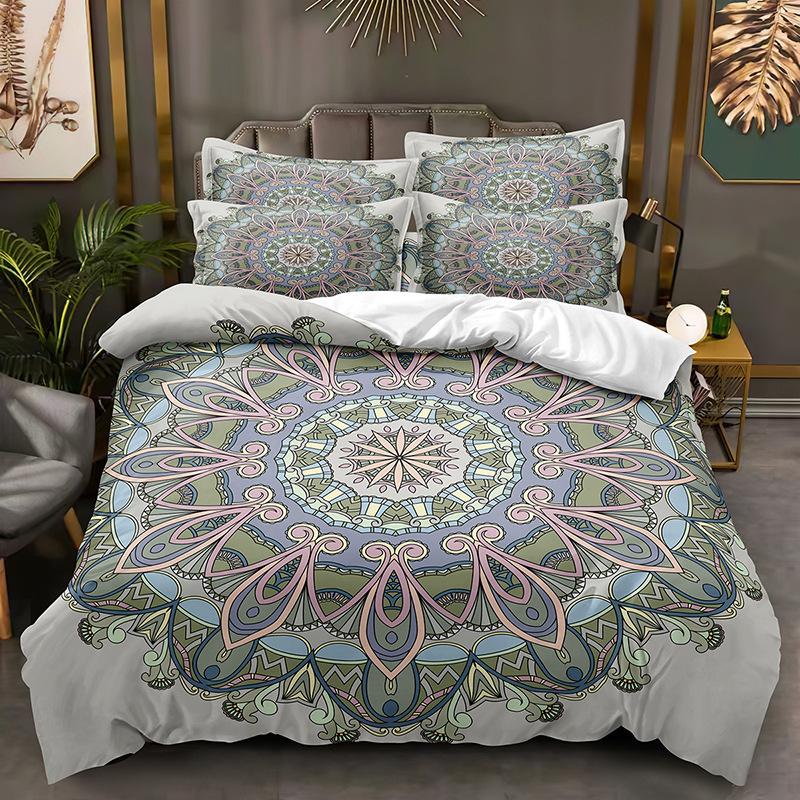 Fashion Technology Printing, 3D Digital Printing, Bedding, Duvet Covers, Pillowcases, Three-piece Sets