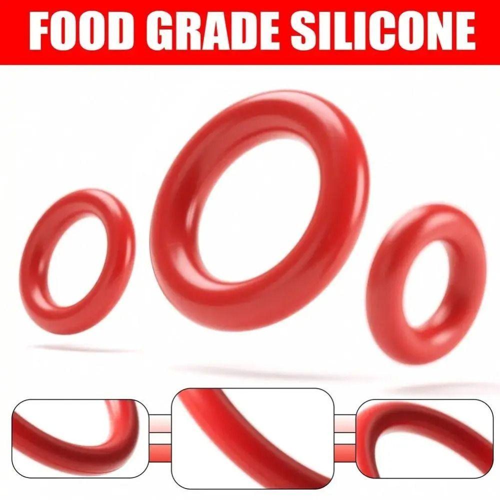 225PCS High-temperature Resistant Silicone O-Ring Set Rubber O-Ring Seal Water Pipe Sealing