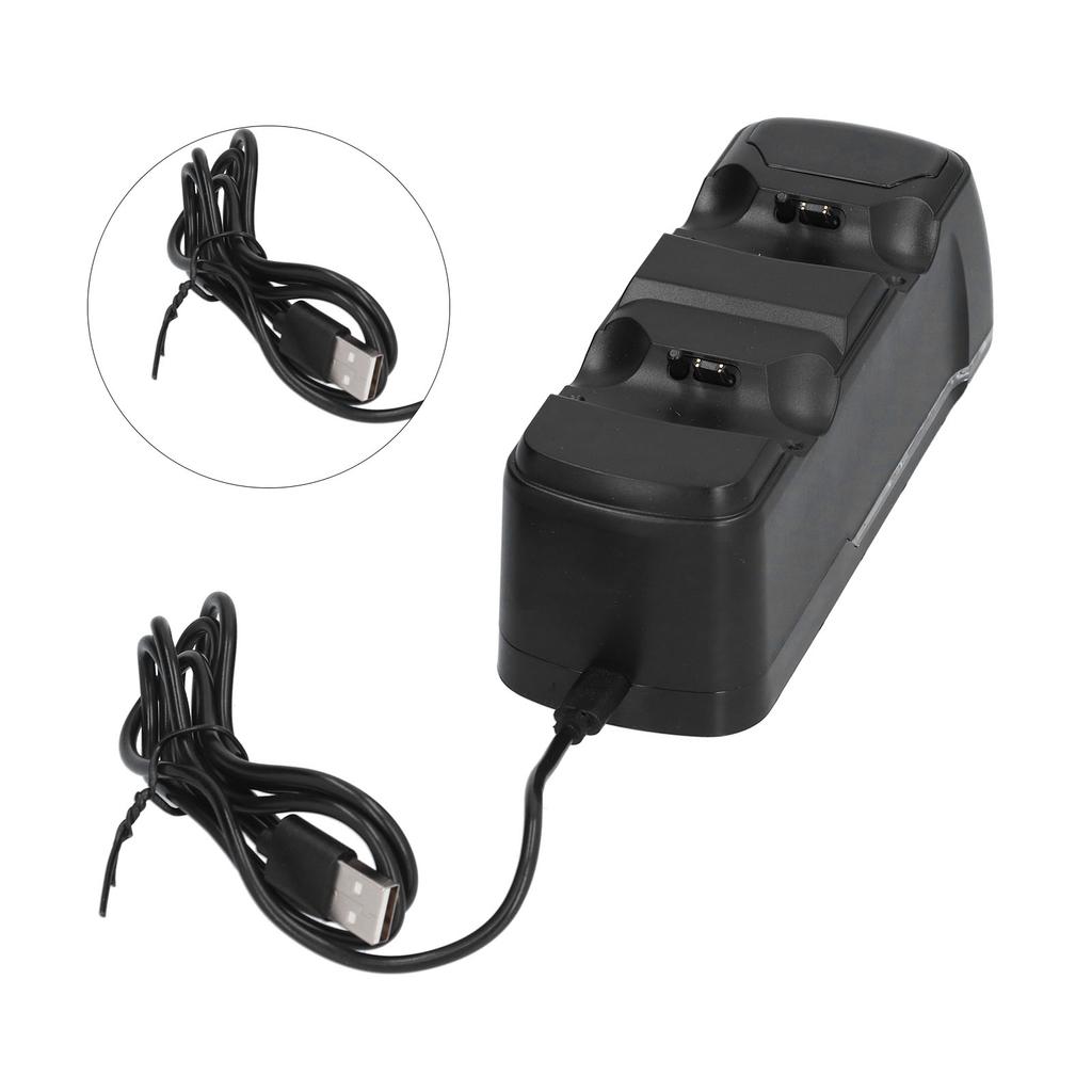 Controller Ladeständer Basis Dockingstation USB Dual Controller Ladegerät für PS4 Schwarz