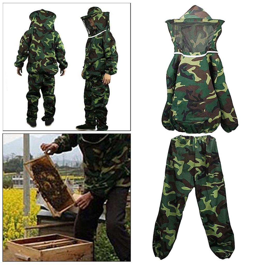 Unisex Bienenanzug Bienenjacke für professionelle Imker und Anfänger Voller Schutz Atmungsaktives Imker-Outfit