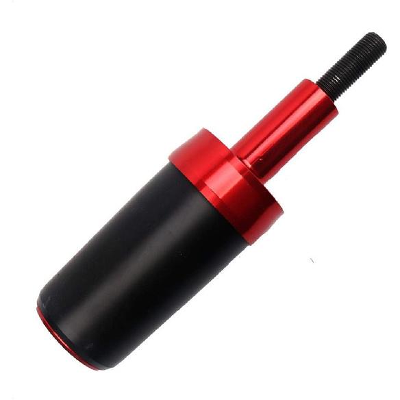Motorcycle CNC Aluminum Engine Crash Guard Case Frame Sliders Protector Falling Protection Compatible with Agusta MV BRUTALE 675 800 (Red)