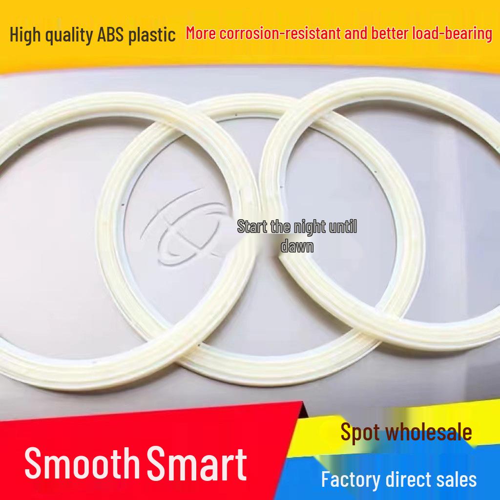 Glass and Marble Rotating Dining Table with Wooden Base