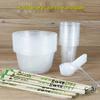 Shangqi Disposable Plastic Dinnerware Set