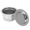 45x30x25mm Refillable Coffee Filter With Spoon Brush Coffee Capsule Cup  Cafe Use