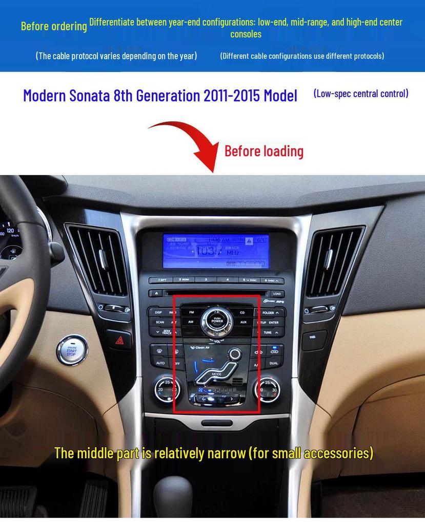 2010-2019 Hyundai Sonata Android GPS Bluetooth MP5 Radio with Backup Camera Navigator