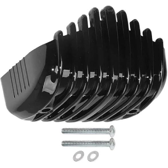 Chrome Black Voltage Regulator Cover Compatible with FLS Rocker and Models 2001 to 2017(Black) чёрный