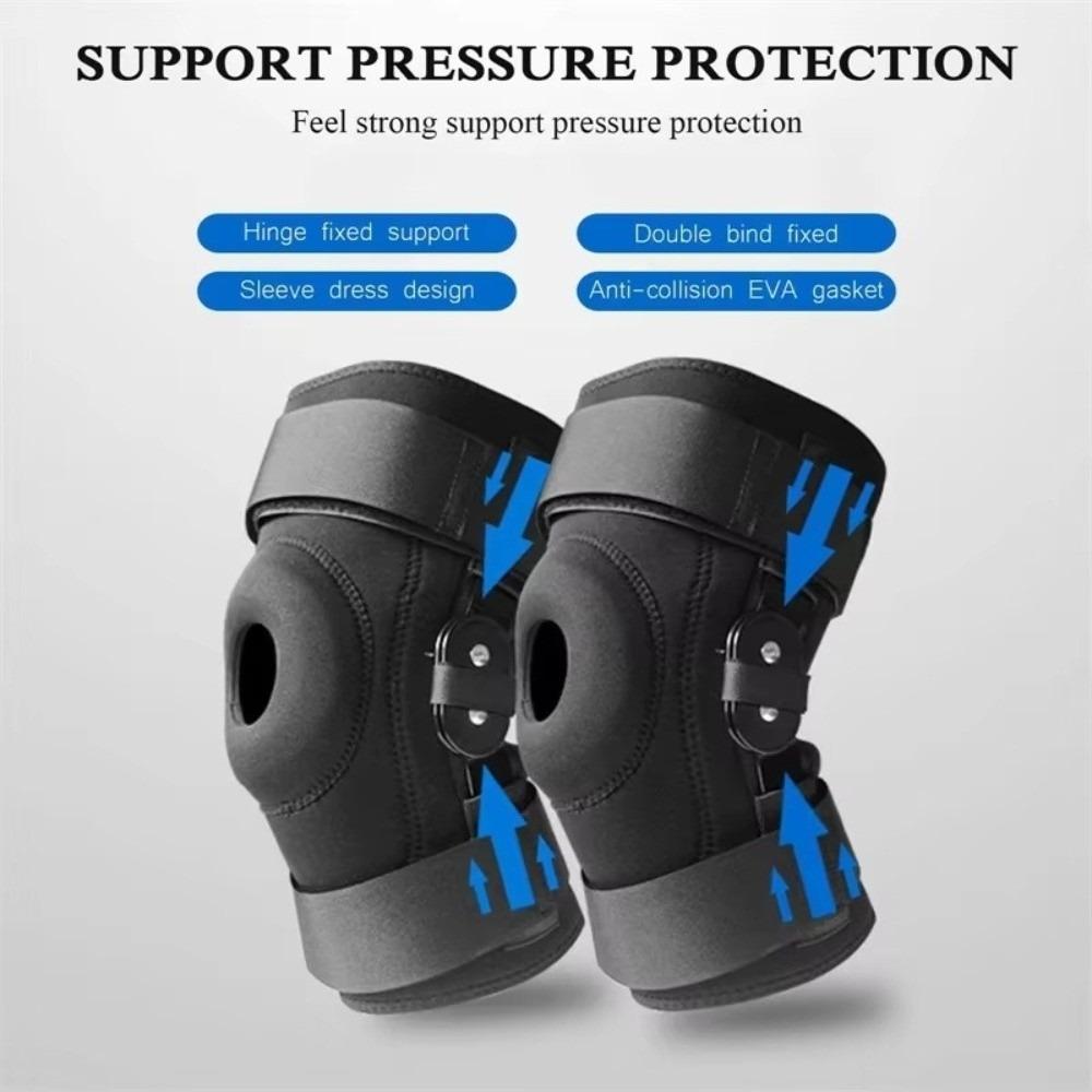 Adjustable Knee Brace Side Stabilizers Knee Protector Hinged Orthopedic Knee Brace Men