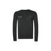 FILA Letter Print Fitness Pullover Sweatshirt Men sweatshirt Deep-Black A11M341210F-BK