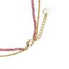 Collier Luxenter Avec Cristal Rose Finition or 18k - Ethal