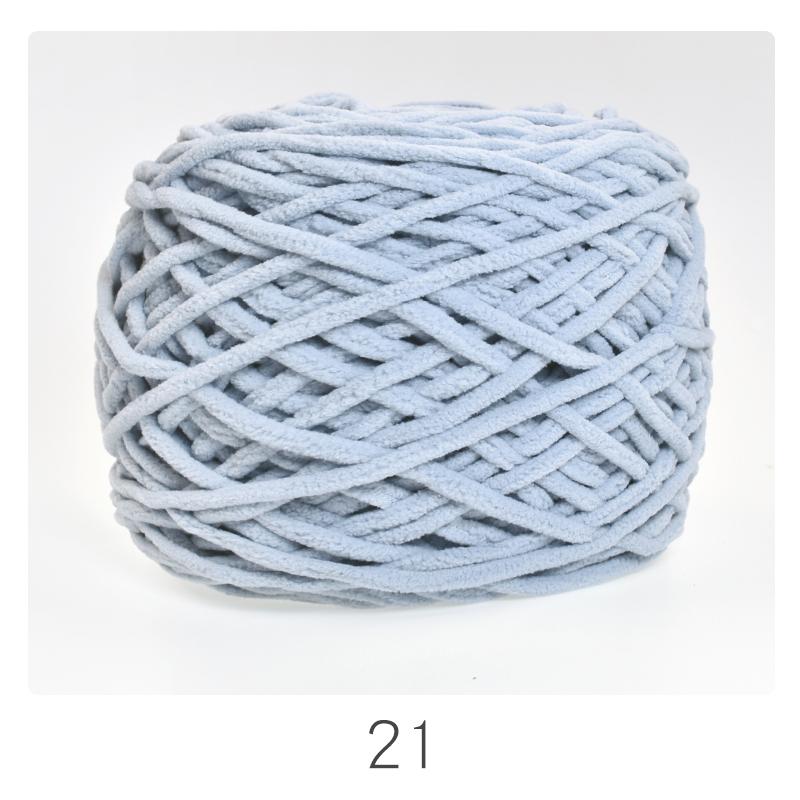 Chunky Ice Silk Yarn for Hand-Knitting: Ideal for Sweaters, Scarves, Bags, Crochet Dolls, and Hooked Shoes