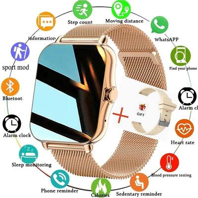 Y14 PRO Women Smart Watch Men 1.8" Color Screen Full Touch Fitness Tracker Men Call Smart Clock Ladies For Android IOS