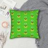 Kermit Frog Square Pillow Case Cushion Covers Vintage Zipper Decor Pillowcase For Sofa 18"X18"