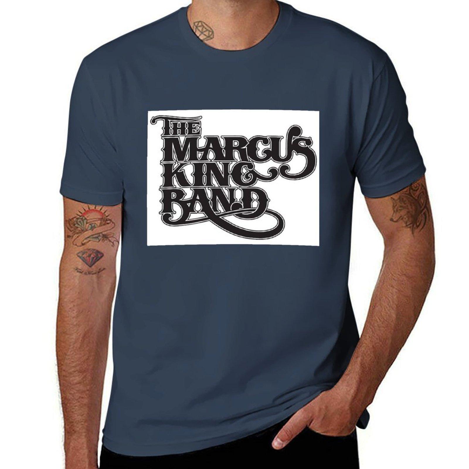Футболка THE MARCUS KING BAND футболка мужская повседневная мужская футболка роскошная футболка S
