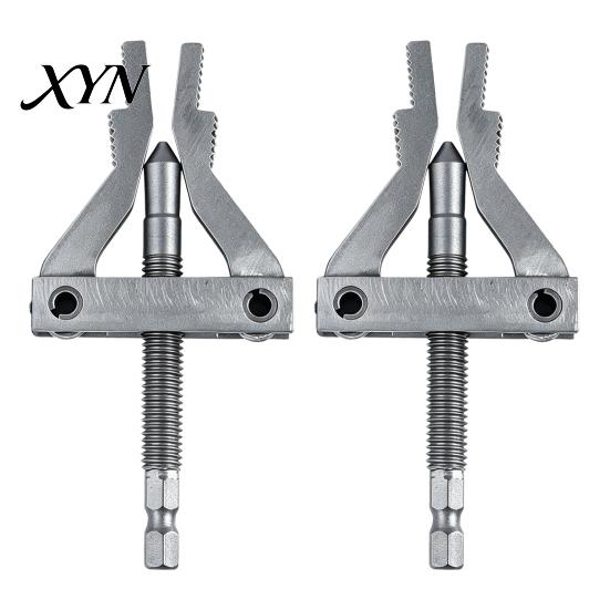 Threaded Joint Remover Broken Pipe Extractor Tool for 1/2 Inch 3/4 And 1 Pipes, Versatile Damaged Thread Remover, Hex Shank Repair Impact Drills Hand