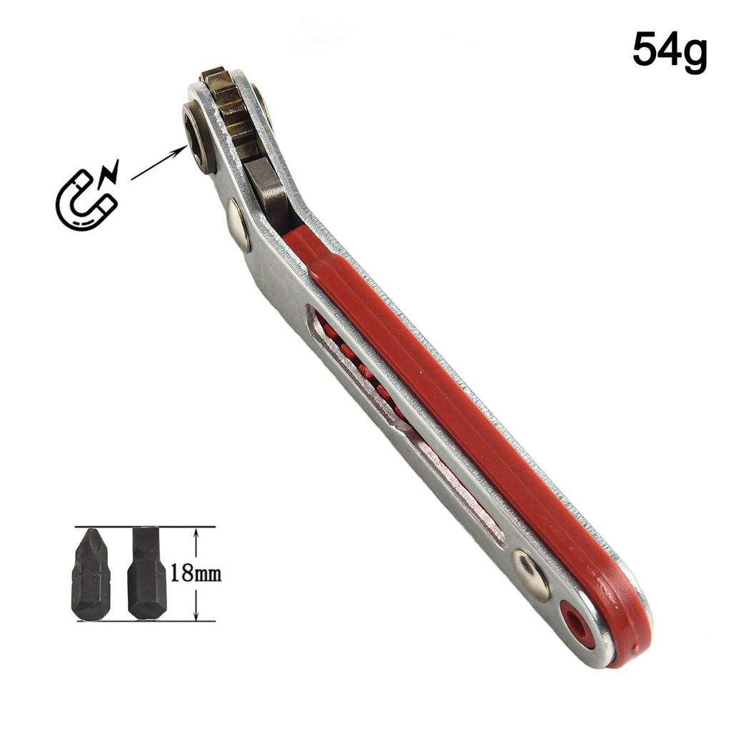 Two Way Ratchet Screwdriver Set Corner Bend Multifunctional