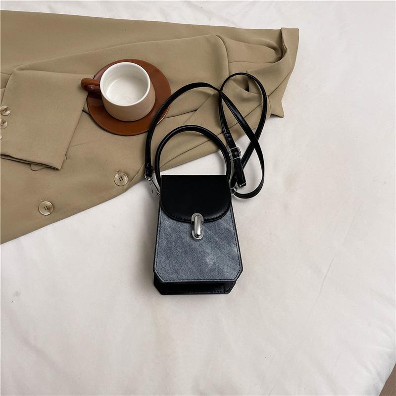 Высококлассная Сумка-тоут Сумка для телефона Квадратная сумка Ретро мода Сумка через плечо One Size