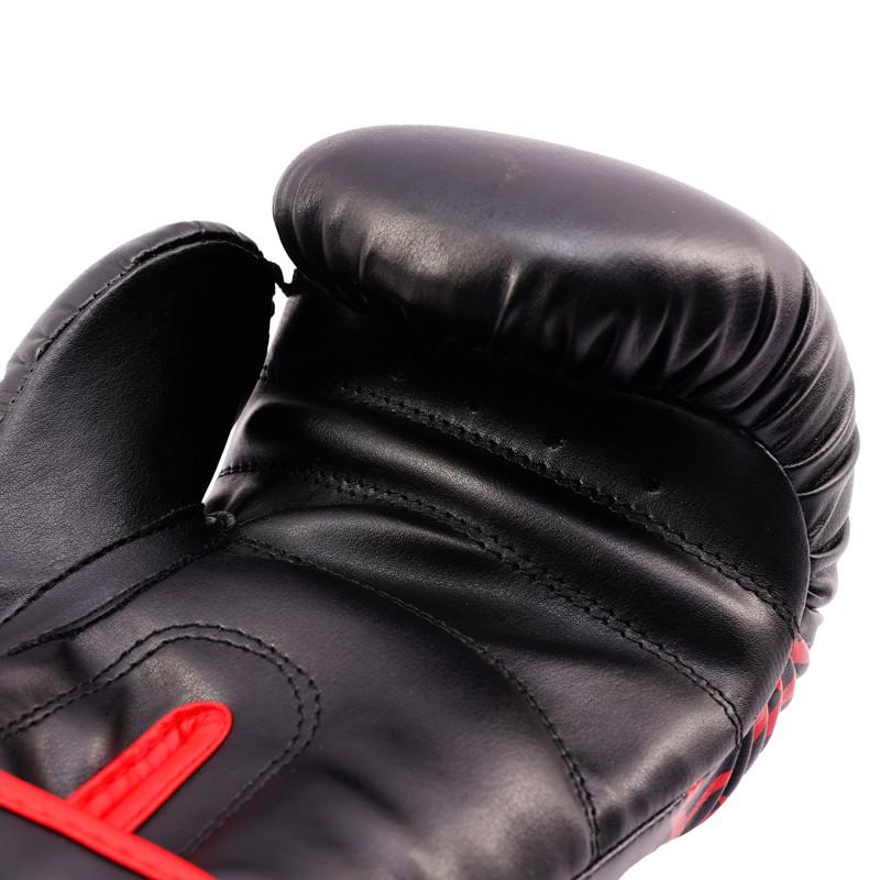 StormCloud Lynx Boxing Gloves Black/Red 16oz