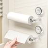 Toilet Paper Roll Holder Bathroom Toilet Paper Holder Organizer Suction Cup Napkin Dispenser Rotatable Storage Rack For Cling