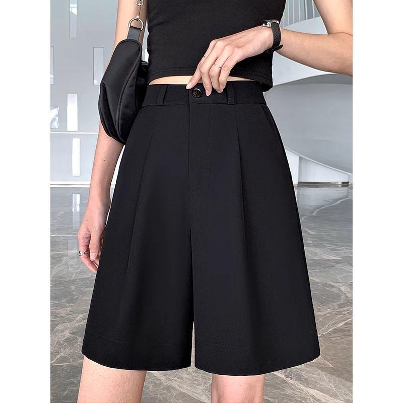 

Women s High Waist Wide Leg Drape Suit Pants - 2026 Spring/Autumn Old Money Style S 80-95 lbs