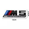 BBKP7 3D Car Decorative accessories M Badge Emblem Decoration Accessories For BMW M3 M4 F07 F34 F30 F20 F10 E60 E46 E53 G01 G02 G05