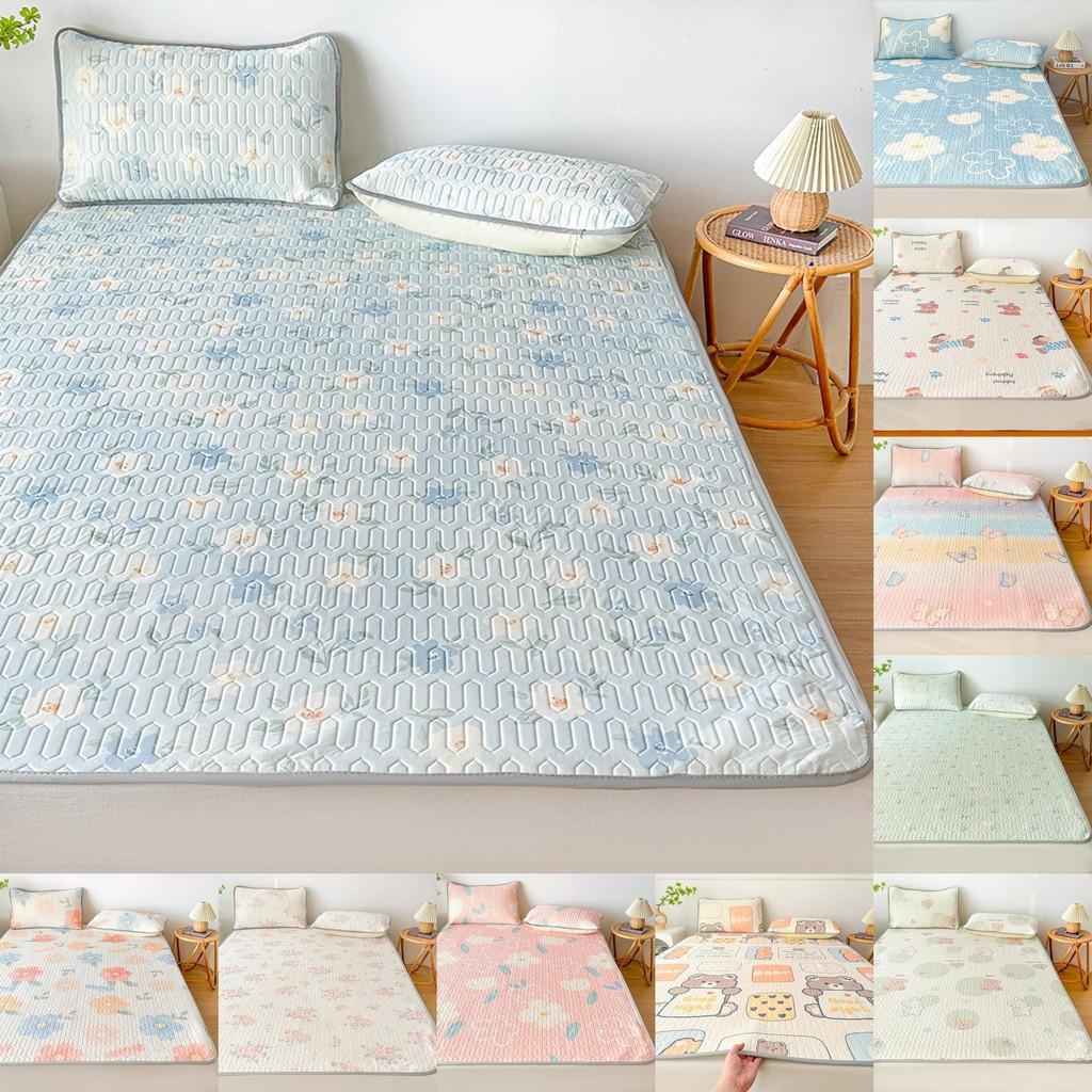 Bear Dog Butterfly Flower Pattern Latex Summer Sleeping Mat Set Gift Bedding