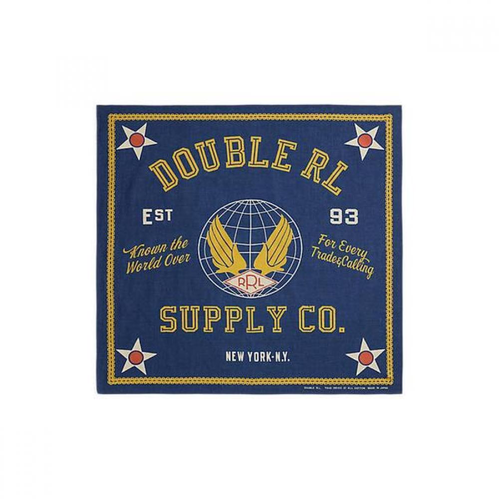 

Double Rl Logo Cotton Bandana Marrhgs0j320121999 ONE