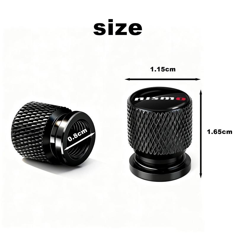 Car Wheel Tire Valve Caps Air Stem Covers Accessories For Nismo Nissans Tiida Teana Skyline Juke X-trail Almera Qashqai Goods