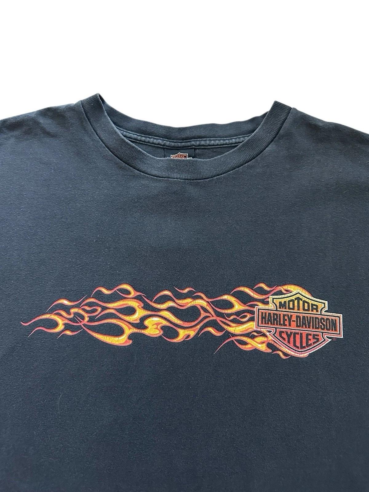 Vintage Harley Davidson T Shirt Men’s XL Slidell Louisiana Black 90’s USA 4XL