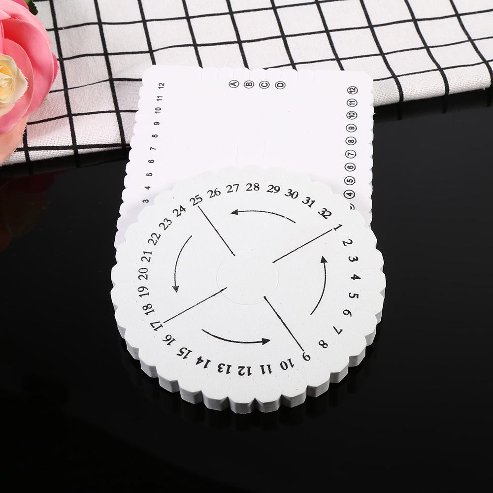 Kumihimo Disc Round  Kumihimo Disc Macrame Braided Cord String Bracelet Handmade Weaving Disk Weaving Disk Plate