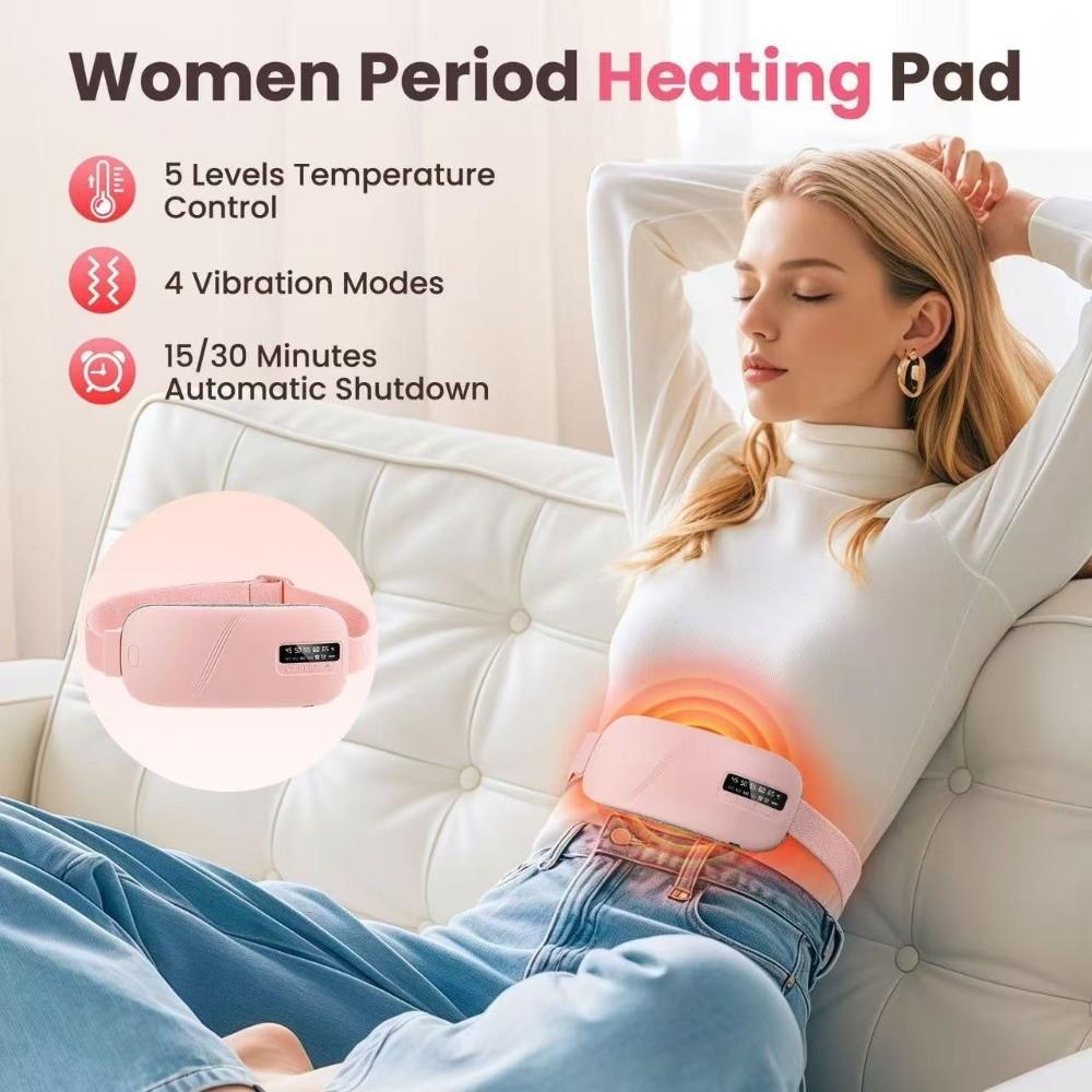 5-Temperature Settings Heating Pad for Menstrual  Ideal Gift for Girlfriend, Wife