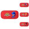 Sonic The Hedgehog Student Pencil Case Canvas Large Capacity Zipper Pen Bag For School Supplies And Teen Gift