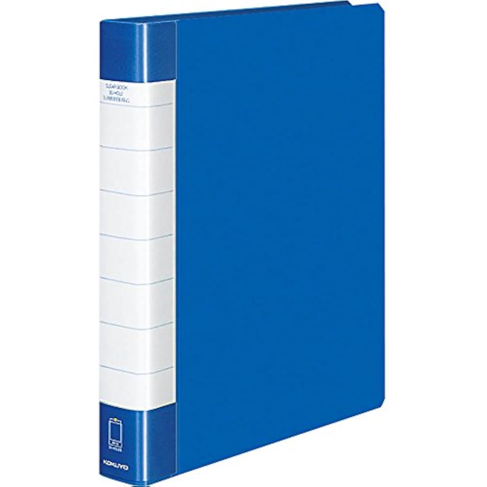 Kokuyo File Clear File Tough Body A4 Blue LA-J730B