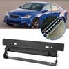 Front Rear Adjustable Carbon Fiber Texture License Plate Frame US Style