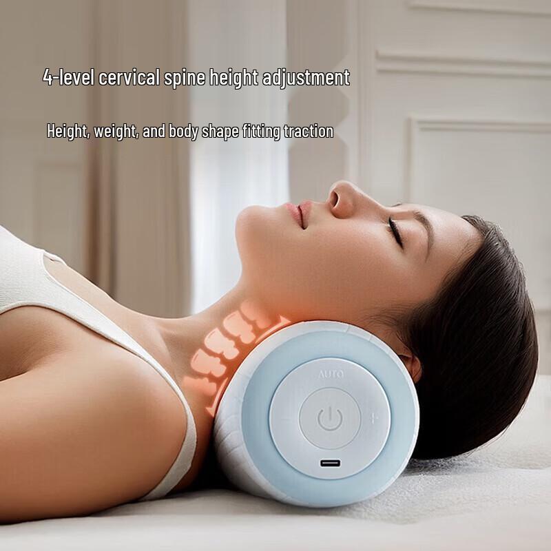 CLORIS Smart Neck Massager Pillow with Heat & Airbag Support CN Plug (adapter Included)