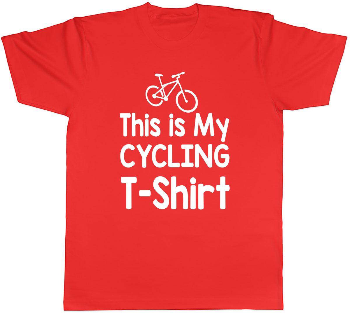 This is my Cycling TShirt Unisexs Unisex TShirt Tee S