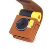 Camera Bag Protector Pouch for Mini Shot 3 ERA/MS300 PU Case Adjustable Shoulder Strap Solid Color Carry Case