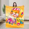 Cute Mouse Diddl Plush Blankets Children Flannel Throw Blanket For Home Decor Warm Design Quality Bedspread Birthday Gift