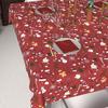 Festive Printed Stain-resistant Tablecloth Rectangle 140x300 Cm CANDY, by Soleil d'Ocre