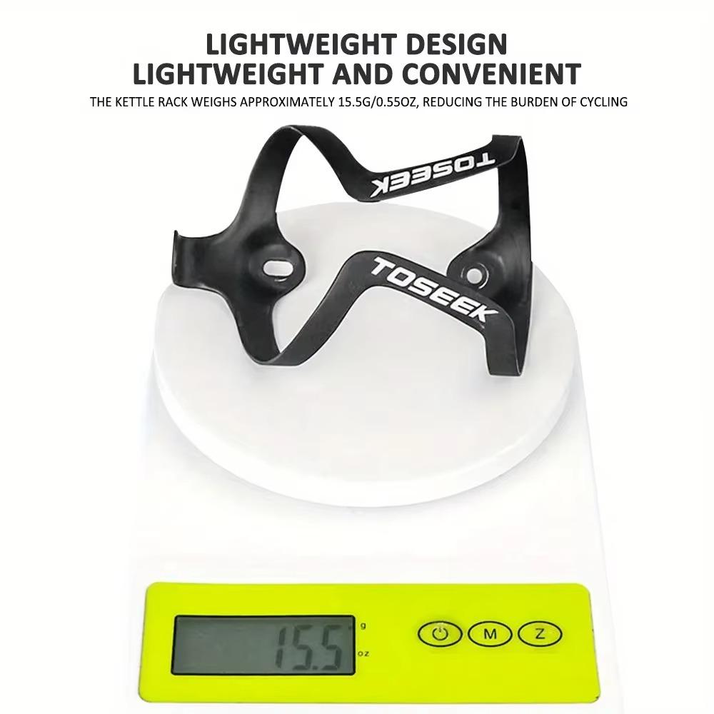 Fahrrad Wasserflaschenhalter aus Kohlefaser Ultraleicht Verformungsbeständig Rutschfestes Design für MTB Rennrad Fahrradzubehör