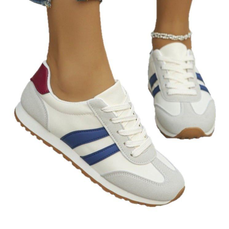 Summer New Casual Shoes Fashionable Versatile Travel Running Shoes Breathable Cloth Lightweight Sports Women's Shoes