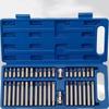 40pcs CHROME VANADIUM Batch Head Set Hexagonal with Storage Box Wrench Set Hex Socket Head Socket Bit Sets Car Repair