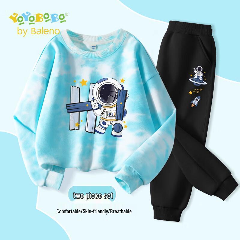 Baleno YBB Boys' Tie-Dye Sweatshirt & Pants Set