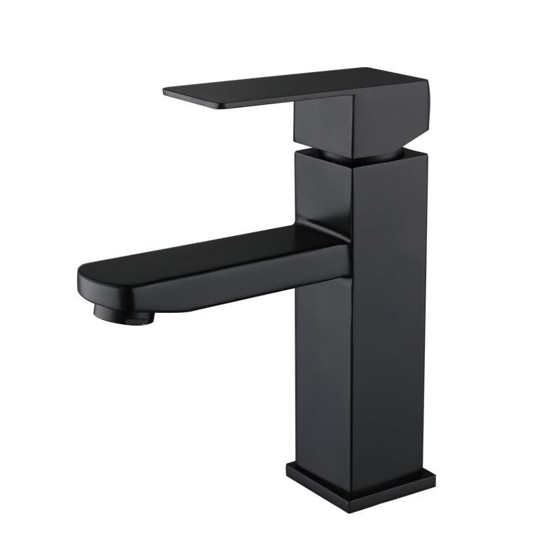 TLXT Stainless Steel Square Basin Faucet