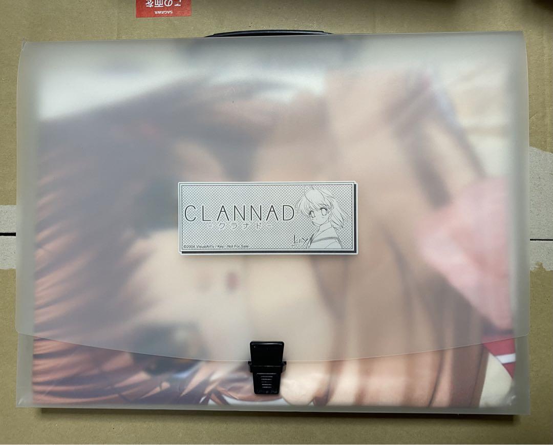 

[USED] CLANNAD illustration collection, case damaged