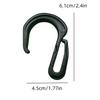 6pcs Quick Release Detachable Plastic S-Shaped Holder Buckle for Backpack Camping Webbing Bags Hiking