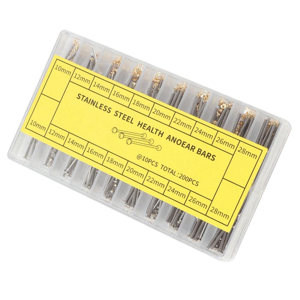 Stainless Steel Watch Screw Tube Gold Silver Color 10 Size Options Watch Strap Connection Rod Watch Band Screw Pin
