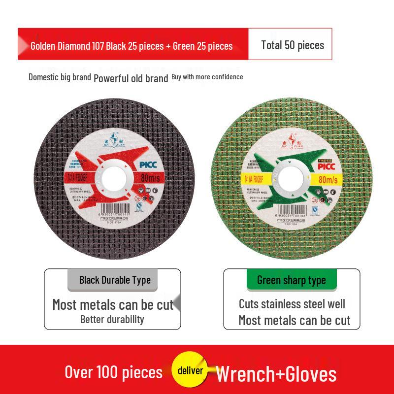 Gold Diamond Stainless Steel Cutting & Polishing Disc for Angle Grinders