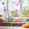 10PCS Wall Stickers for Bedroom Living Room, Polka Dot Wall Decals for Boys and Girls Bedroom Playroom Living Room Decor