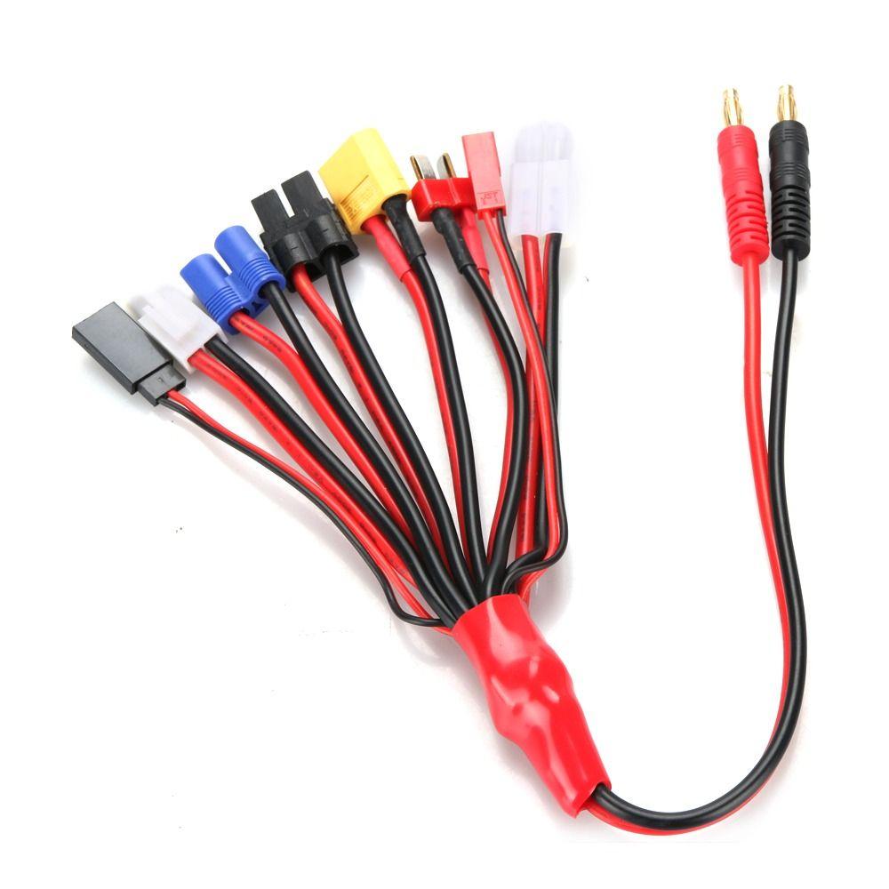 Line Accessories RC Lipo Battery Cable Charging Adapter Charger Splitter Multi Charging Plug